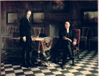 Peter the Great Interrogates Tsarevich Alexei Petrovich at Peterhof